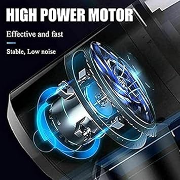 2-in-1 Wireless Handheld Vacuum Cleaner & Air Duster | Rechargeable Portable Mini Vacuum for Car & Home