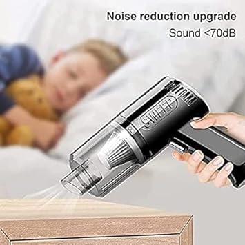 2-in-1 Wireless Handheld Vacuum Cleaner & Air Duster | Rechargeable Portable Mini Vacuum for Car & Home