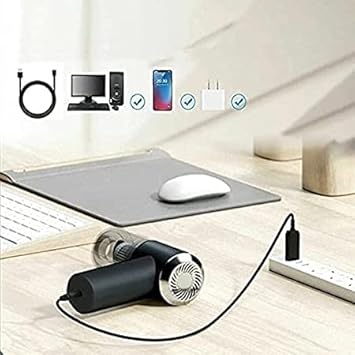 2-in-1 Wireless Handheld Vacuum Cleaner & Air Duster | Rechargeable Portable Mini Vacuum for Car & Home